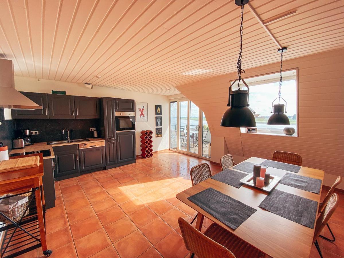 Rheinloft 3 - Grosse Giebelwohnung Mit Dachterrassen An Der Rheinpromenade Emmerich Εξωτερικό φωτογραφία