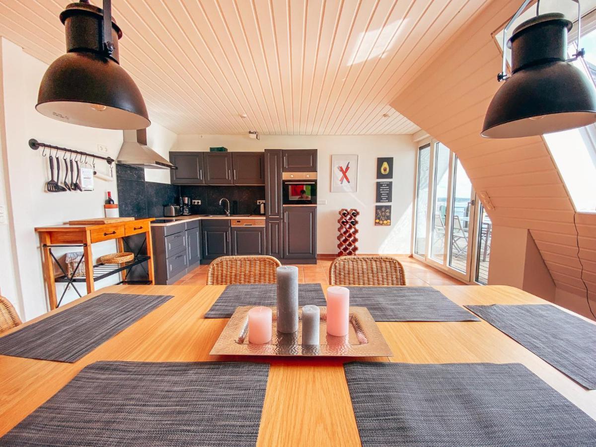 Rheinloft 3 - Grosse Giebelwohnung Mit Dachterrassen An Der Rheinpromenade Emmerich Εξωτερικό φωτογραφία